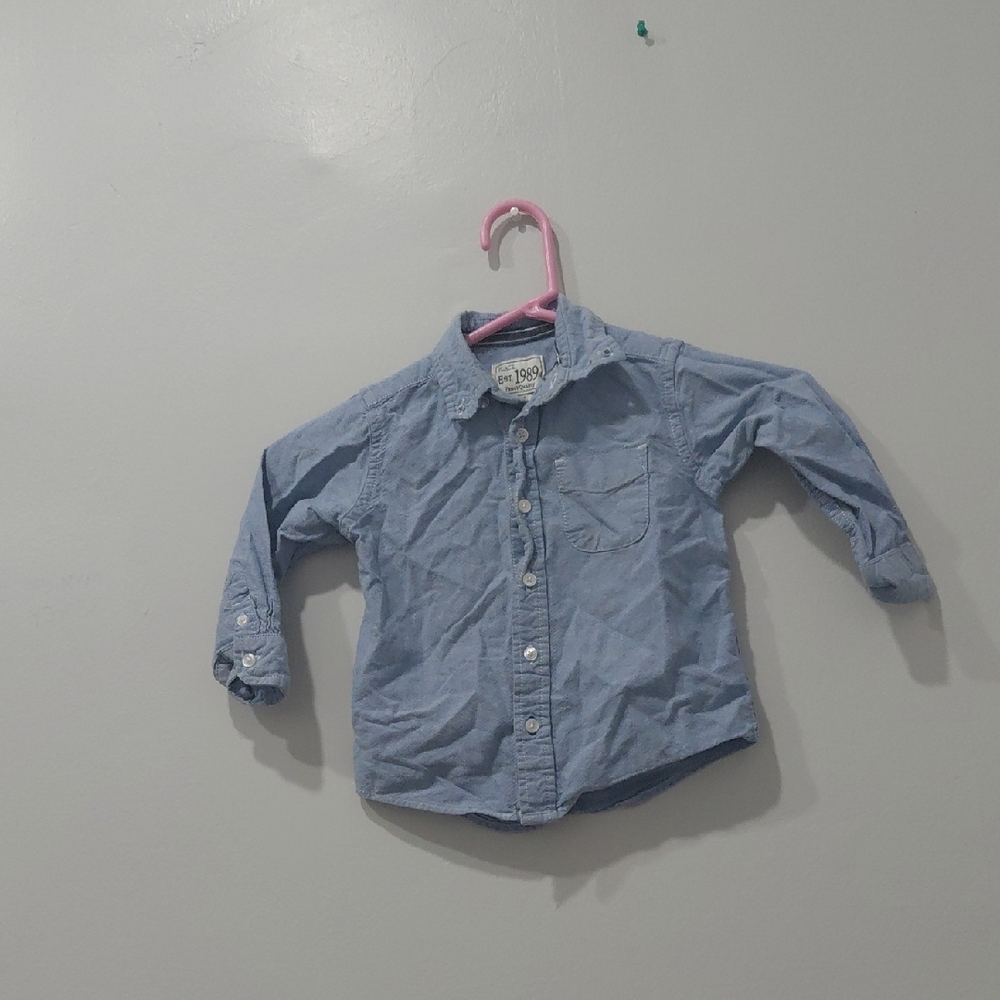 1989 Place Sky Blue Button-Down Shirt